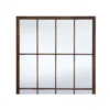 Metal Bradley Window Pane Wall Mirror Bronze - StyleCraft -Lighting Specialty Store GUEST a86c045e a485 4a1e ba77 e9f68b36687b