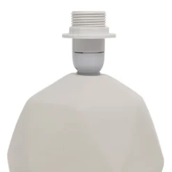 Geometric Concrete Lamp With Shade White - Simple Designs -Lighting Specialty Store GUEST ab515c17 dec6 4539 ad6a fe5d9c942401