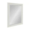 27" X 33" Alysia Framed Wall Mirror White - Kate & Laurel All Things Decor -Lighting Specialty Store GUEST afb4b400 18ec 4f0c b18b 6007d34e0c4c