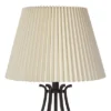 Regency Hill Hadley Industrial Table Lamps Set Of 2 26" High Bronze With AC Power Outlet Ivory Pleat Shade For Bedroom Living Room Bedside Office Desk -Lighting Specialty Store GUEST b27f5729 7482 4ebb 8a78 146e5b5aed7c
