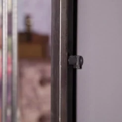 LuxenHome Rustic Brown Metal Frame Windowpane Accent Wall Mirror -Lighting Specialty Store GUEST b5789d52 abbe 4497 b812 29d79a1c1a17