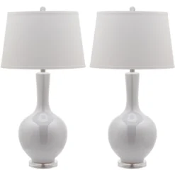 Blanche Gourd Lamp (Set Of 2) - Safavieh -Lighting Specialty Store GUEST ba4a34be cd80 4a8f 81e2 b315dfb4048e