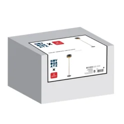 Globe Electric 2 Light Metallic Dark Gray Floor Lamp - Novogratz X Globe -Lighting Specialty Store GUEST bded9b61 cc4d 494f a357 2d0b6328047a