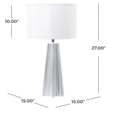 NuLOOM Bexley 27" Glass Table Lamp 6 NuLOOM Bexley 27" Glass Table Lamp - Image 4