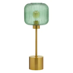 21" Jasmine Globe Shade Table Lamp Green - River Of Goods -Lighting Specialty Store GUEST c165fbf6 dc90 4543 a842 0b17a6285337