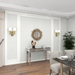 Metal Butterfly Round 3D Wall Mirror Gold - Olivia & May -Lighting Specialty Store GUEST c1b31a2a b9fb 43c1 b881 46293cbabed8