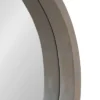22" Hutton Round Wall Mirror Gray - Kate & Laurel All Things Decor -Lighting Specialty Store GUEST c77ac8ea 629b 4e57 aed7 5cb74d049869