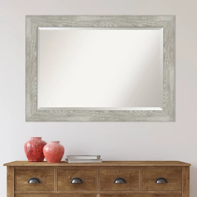 42" X 30" Dove Framed Wall Mirror Graywash - Amanti Art 7 42" X 30" Dove Framed Wall Mirror Graywash - Amanti Art - Image 5