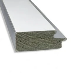 29"x65" Eva White Silver Framed Full Length Floor/Leaner Mirror - Amanti Art