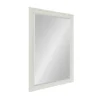 29" X 41" Alysia Framed Wall Mirror White - Kate And Laurel -Lighting Specialty Store GUEST d1c78fba b8cf 4ff3 9534 7223ef74f152