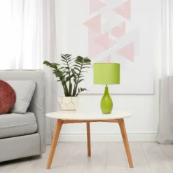 18.11" Traditional Standard Ceramic Dewdrop Table Desk Lamp With Matching Fabric Shade Green - Creekwood Home 12 18.11" Traditional Standard Ceramic Dewdrop Table Desk Lamp With Matching Fabric Shade Green - Creekwood Home -Lighting Specialty Store GUEST df0a6dcc 7018 45db 9c15 1d2d5bbe51bc