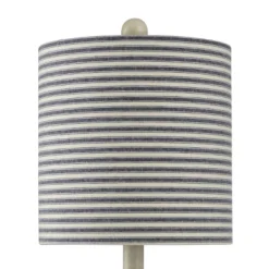 Montauk Molded Nautical Anchor Table Lamp With Fabric Shade Navy Blue/White - StyleCraft -Lighting Specialty Store GUEST e3a3354a 4eb1 422c b2de ce4cb99a5b9a