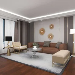 Crystal Table Lamp With Drum Shade Gold - Olivia & May -Lighting Specialty Store GUEST e66fddb1 a3ce 44d6 a919 623dceca0d7b