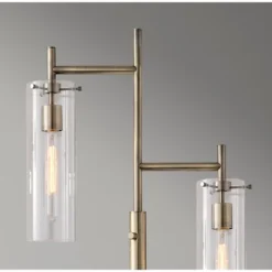 Dalton Floor Lamp (Includes Light Bulb) Brass - Adesso -Lighting Specialty Store GUEST e8a3e245 a0ac 4e05 a6f9 53ea238e7d2a