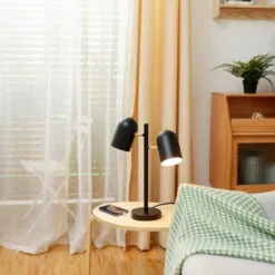 18" 2-Light Carter Table Lamp Matte Brass/Black - Globe Electric -Lighting Specialty Store GUEST eab293c5 c5d7 4dea 9fd7 fc8e36ef7994