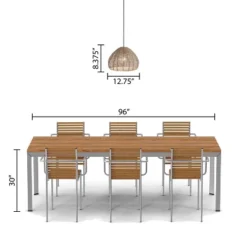 12.75" 1-Light Gloriana Pendant Rattan Brown - River Of Goods -Lighting Specialty Store GUEST f17353a9 e3c3 4592 b7a3 a824135b858c