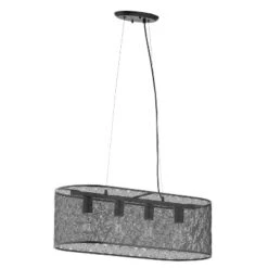 30" 4-Light Gianna Chandelier Black - River Of Goods -Lighting Specialty Store GUEST f17a9eab a491 444a b48e 0c724b710849