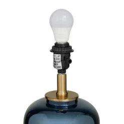 Modern Ceramic Table Lamp Blue - Olivia & May -Lighting Specialty Store GUEST f89a01e5 592b 495b b260 ea8db104870e
